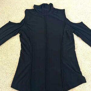 DKNY cold shoulder Lycra top